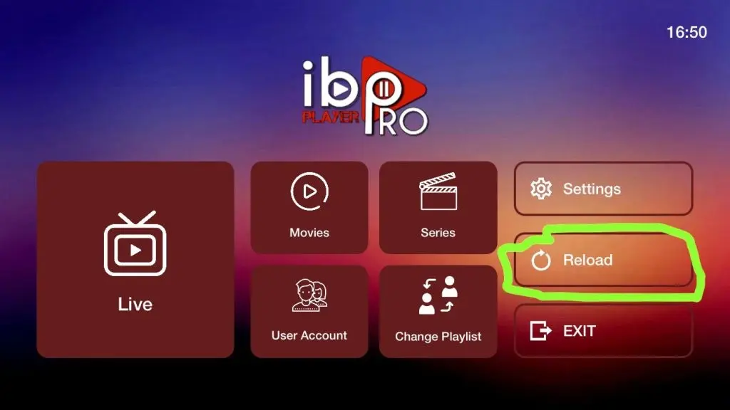 actualiser ibo-player-pro