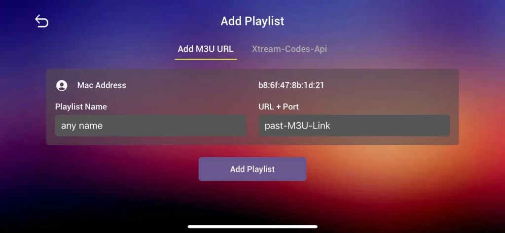 connexion