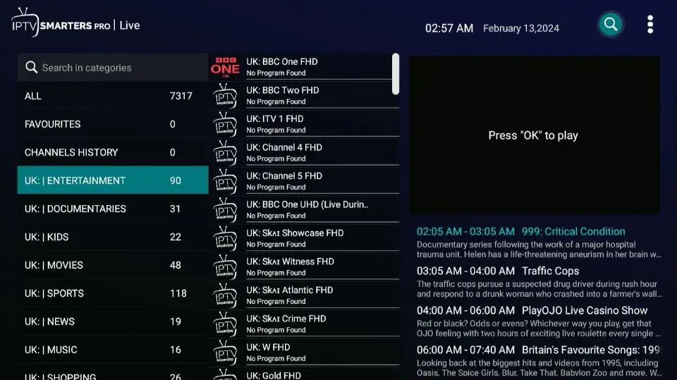 liste chaines iptv